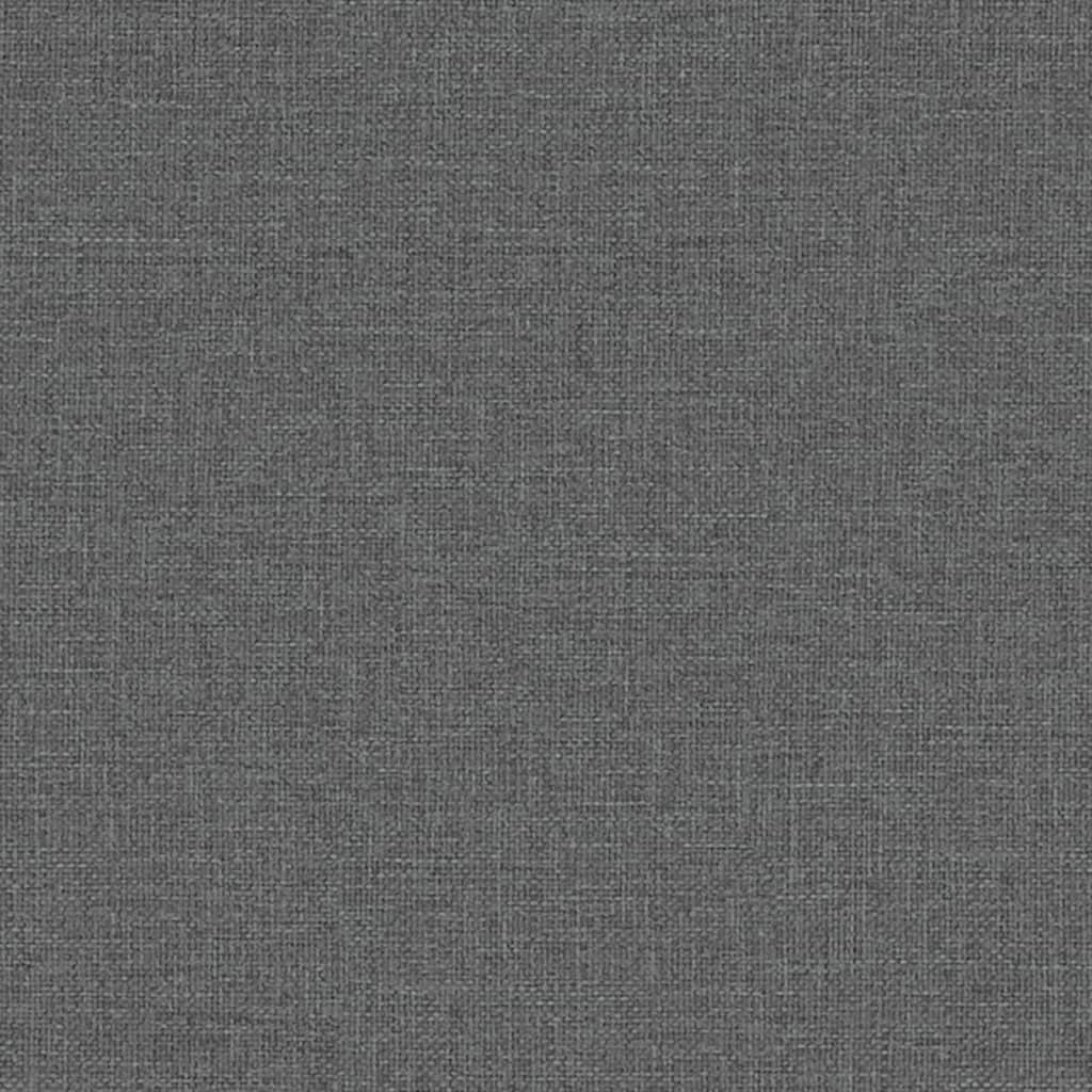 Esszimmerstuhl Dunkelgrau 54x56x96,5 cm Stoff