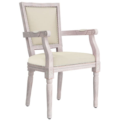 vidaXL Chaise de salle à manger en lin
