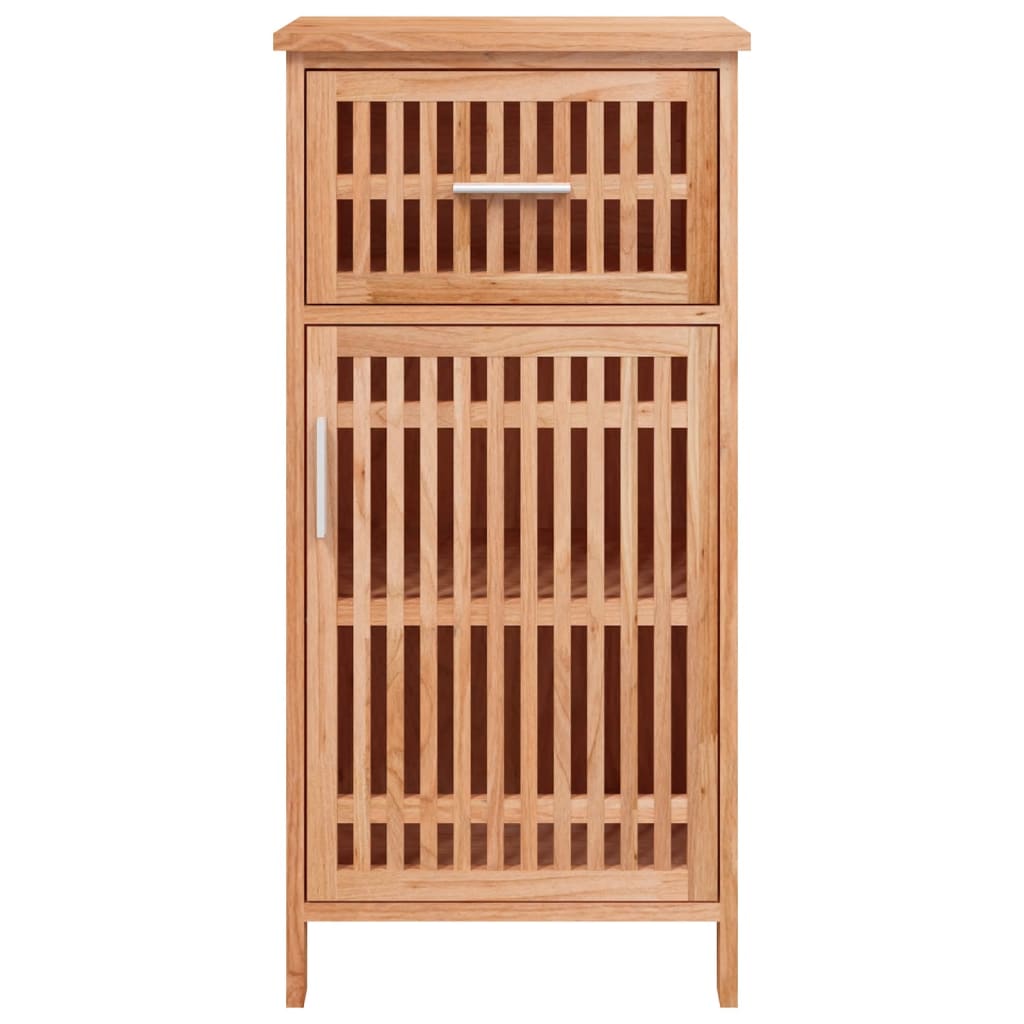 vidaXL Meuble de salle de bain 42x29x82 cm Bois de noyer massif