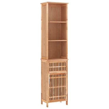 vidaXL Meuble de salle de bain 42x29x182 cm Bois de noyer massif