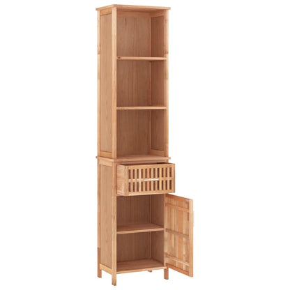 vidaXL Meuble de salle de bain 42x29x182 cm Bois de noyer massif