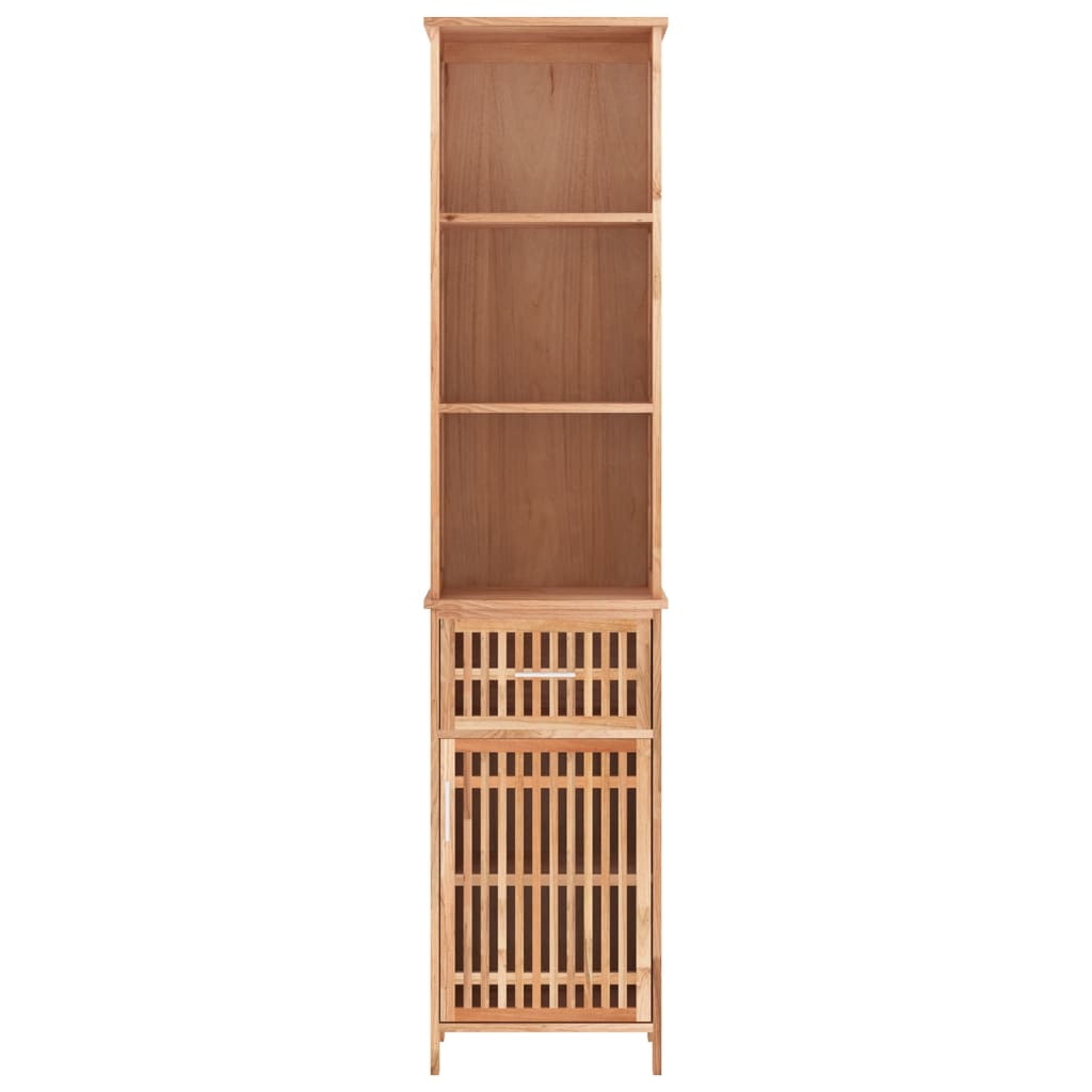vidaXL Meuble de salle de bain 42x29x182 cm Bois de noyer massif
