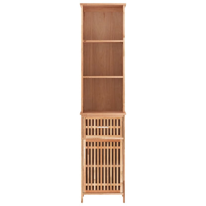 vidaXL Meuble de salle de bain 42x29x182 cm Bois de noyer massif