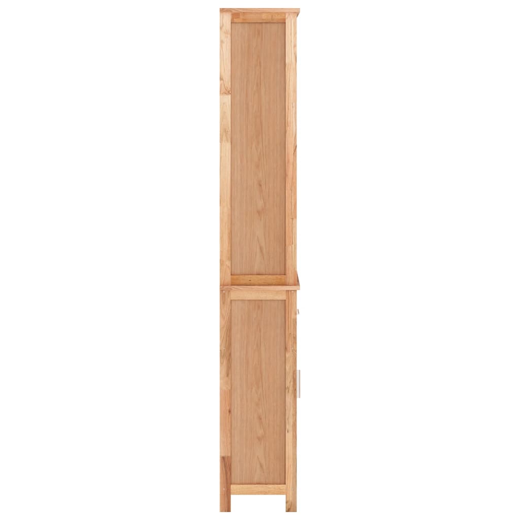 vidaXL Meuble de salle de bain 42x29x182 cm Bois de noyer massif