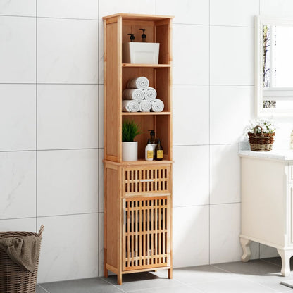 vidaXL Meuble de salle de bain 42x29x182 cm Bois de noyer massif