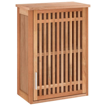 vidaXL Armoire murale de salle de bain 42x23x60 cm en bois de noyer massif