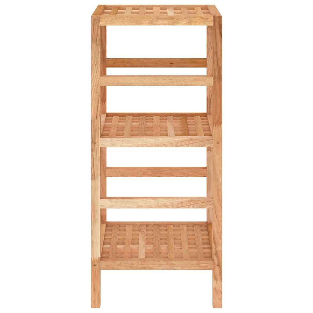vidaXL Badregal 35,5x35,5x79 cm Massivholz Nussbaum