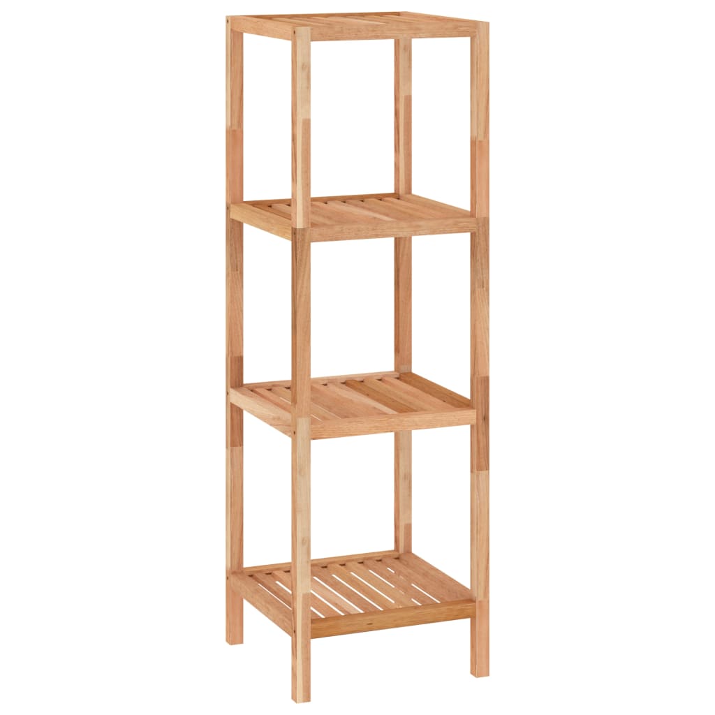 vidaXL Badregal 36x36x112 cm Massivholz Nussbaum