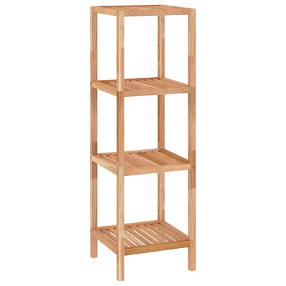 vidaXL Badregal 36x36x112 cm Massivholz Nussbaum