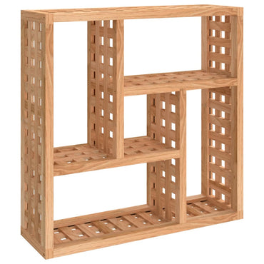 vidaXL Étagère murale 49x15x49 cm en bois de noyer massif