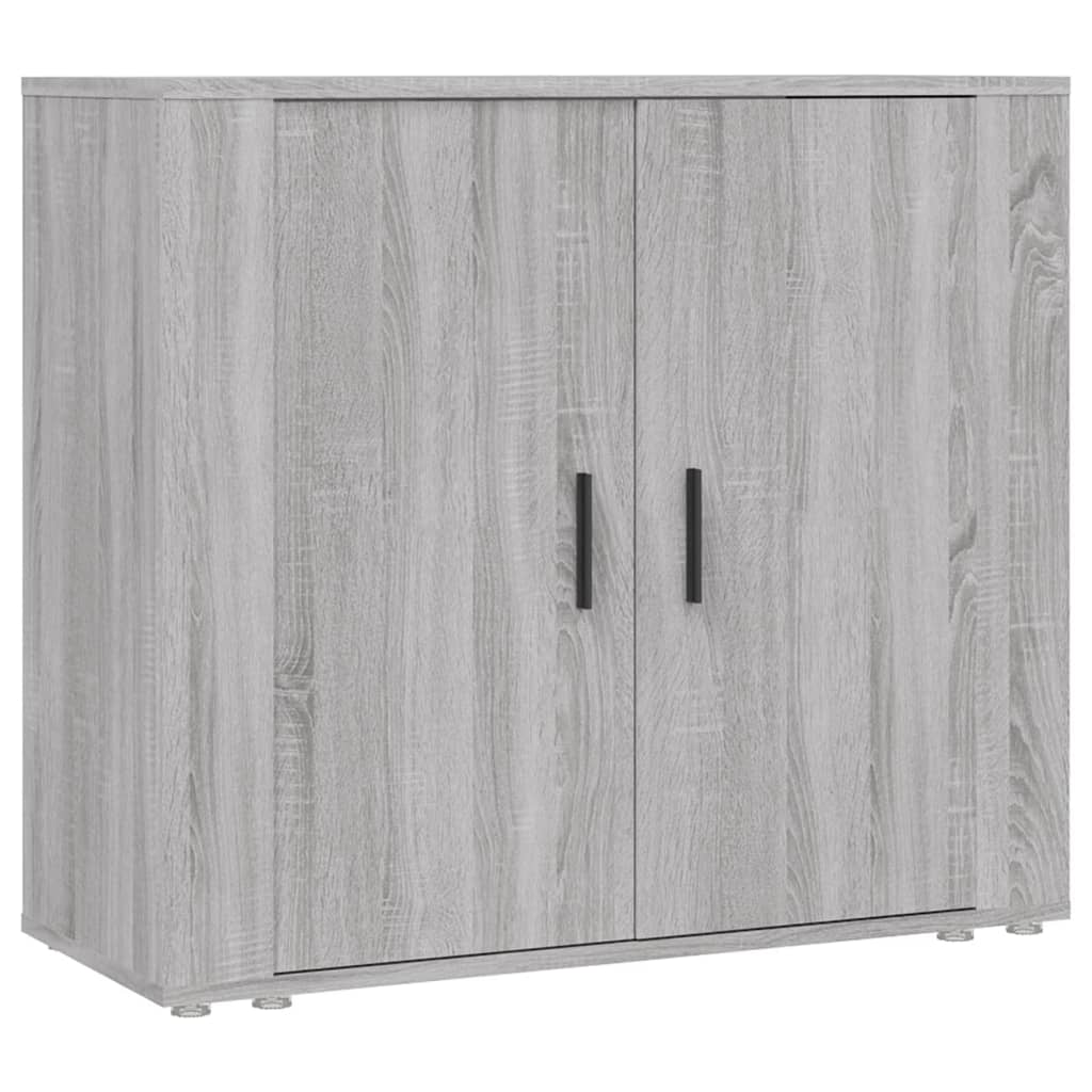 vidaXL Sideboard Grau Sonoma 80x33x70 cm Holzwerkstoff