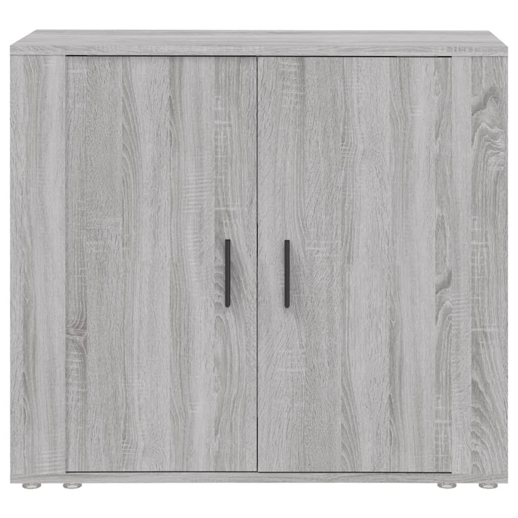 vidaXL Sideboard Grau Sonoma 80x33x70 cm Holzwerkstoff