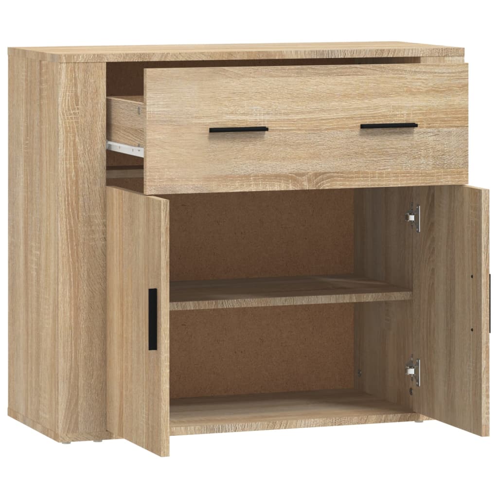 vidaXL Buffet Chêne Sonoma 80x33x70 cm Bois d'ingénierie