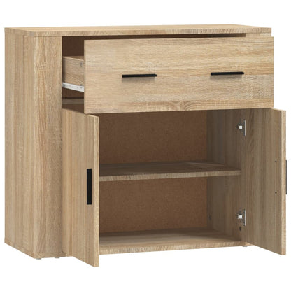 vidaXL Buffet Chêne Sonoma 80x33x70 cm Bois d'ingénierie