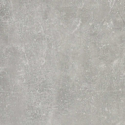 vidaXL Armoire murale gris béton 80x33x80 cm Bois d'ingénierie