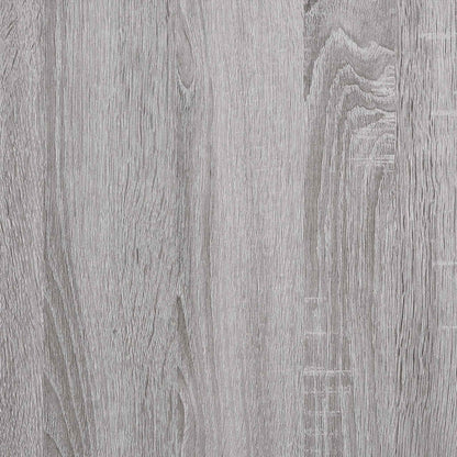 vidaXL Wandschrank Grau Sonoma 80x33x80 cm Holzwerkstoff