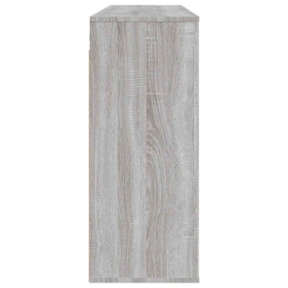 vidaXL Wandschrank Grau Sonoma 80x33x80 cm Holzwerkstoff