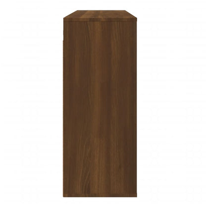 vidaXL Wandschrank Braun Eichen-Optik 80x33x80 cm Holzwerkstoff
