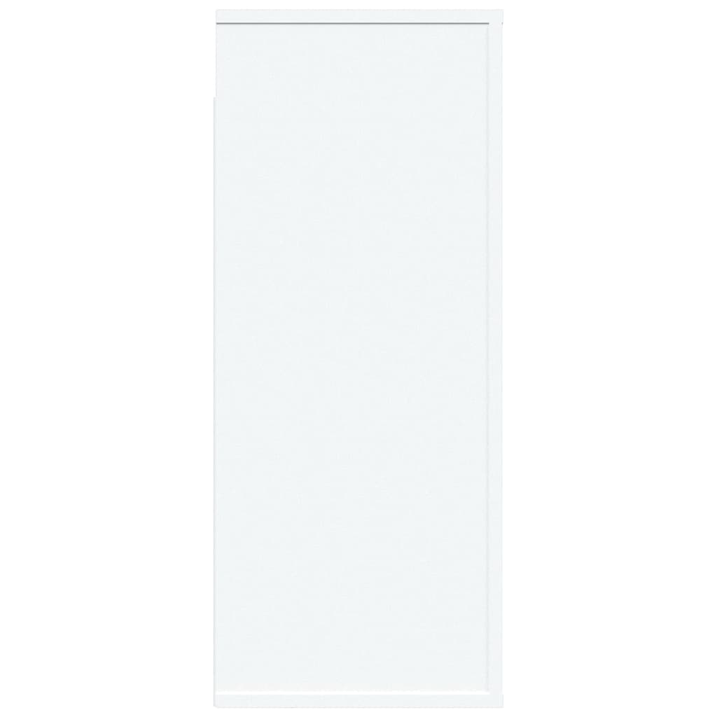 vidaXL Armoire murale blanc 80x33x80 cm Bois d'ingénierie