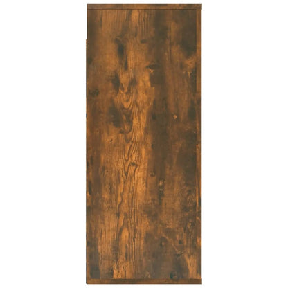 vidaXL Wandschrank Räuchereiche 80x33x80 cm Holzwerkstoff