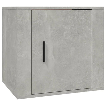 vidaXL Nachttisch Betongrau 50x39x47 cm