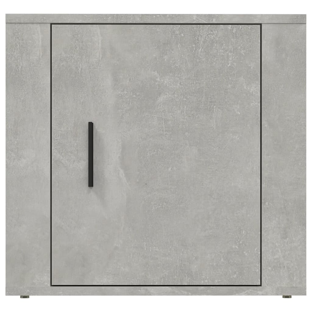 vidaXL Nachttisch Betongrau 50x39x47 cm
