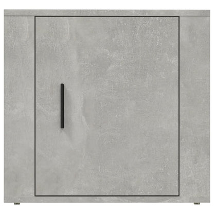 vidaXL Nachttisch Betongrau 50x39x47 cm