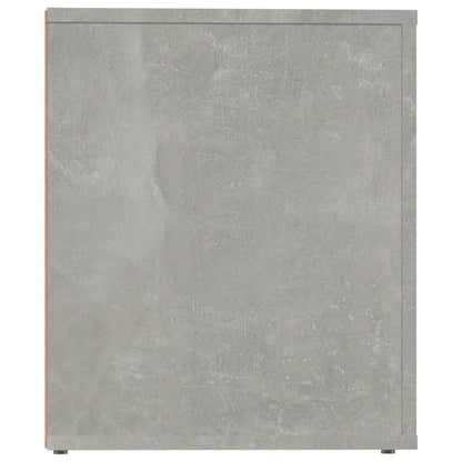 vidaXL Nachttisch Betongrau 50x39x47 cm