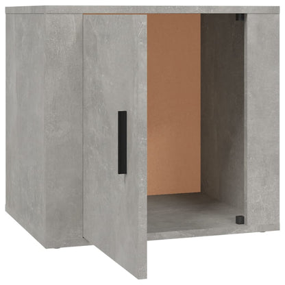 vidaXL Nachttisch Betongrau 50x39x47 cm