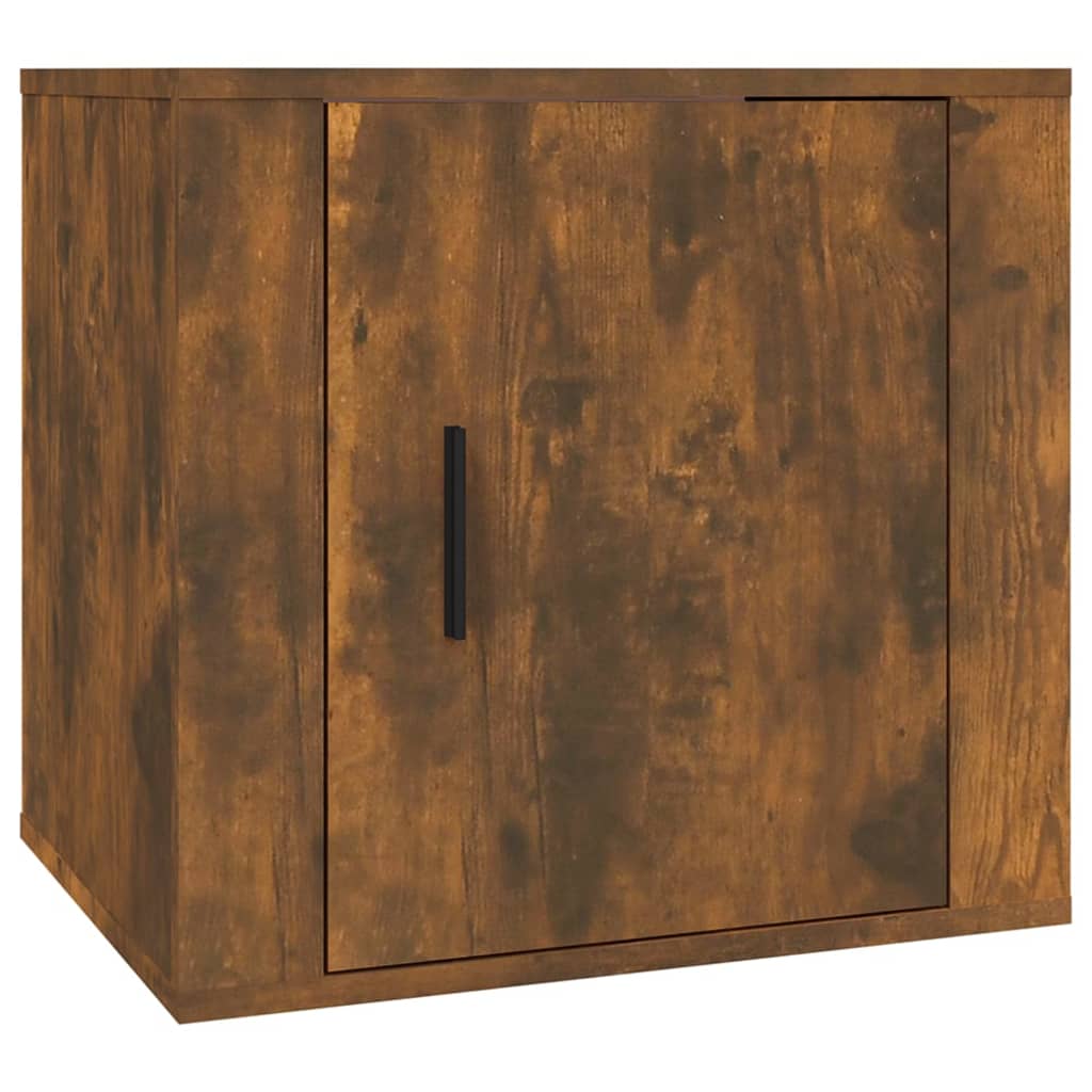 vidaXL Tables de chevet 2 pcs Chêne fumé 50x39x47 cm