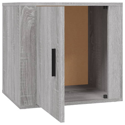 vidaXL Nachttische 2 Stk. Grau Sonoma 50x39x47 cm