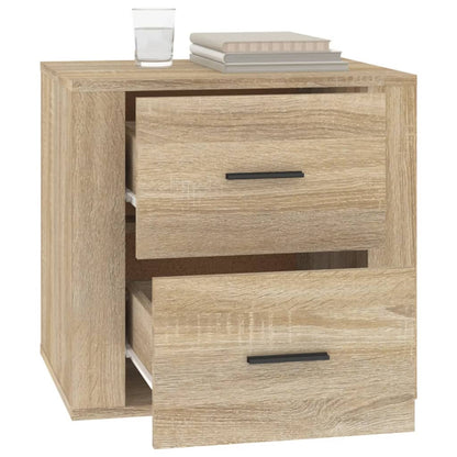 vidaXL Nachttisch Sonoma-Eiche 50x39x47 cm