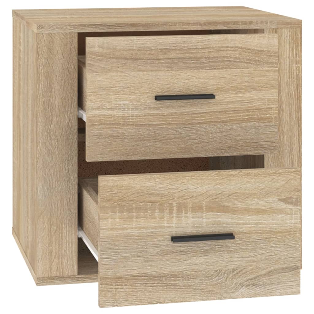 vidaXL Nachttisch Sonoma-Eiche 50x39x47 cm