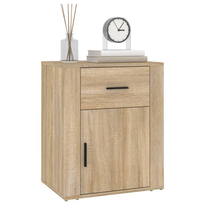 vidaXL Table de chevet chêne sonoma 50x36x60 cm bois d'ingénierie