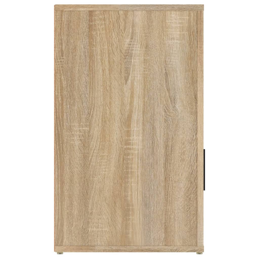 vidaXL Table de chevet chêne sonoma 50x36x60 cm bois d'ingénierie