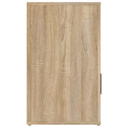 vidaXL Table de chevet chêne sonoma 50x36x60 cm bois d'ingénierie