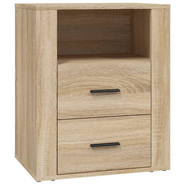 vidaXL Table de chevet chêne sonoma 50x36x60 cm bois d'ingénierie