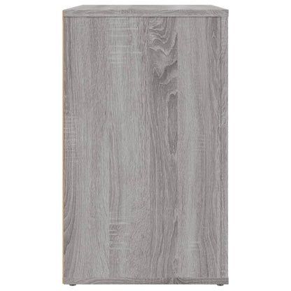 vidaXL Nachttisch Grau Sonoma 50x36x60 cm Holzwerkstoff