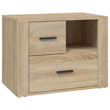 vidaXL Table de chevet chêne Sonoma 60x36x45 cm bois d'ingénierie