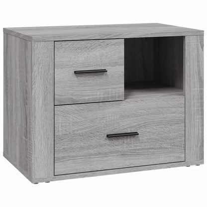 vidaXL Table de chevet gris Sonoma 60x36x45 cm Bois d'ingénierie