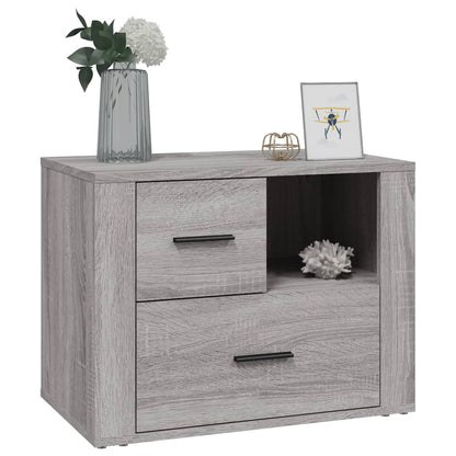 vidaXL Table de chevet gris Sonoma 60x36x45 cm Bois d'ingénierie