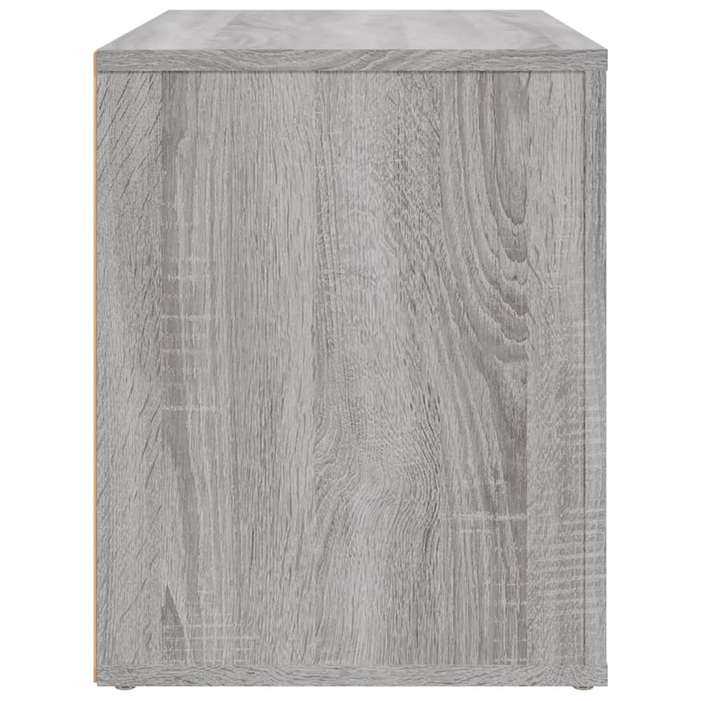 vidaXL Table de chevet gris Sonoma 60x36x45 cm Bois d'ingénierie