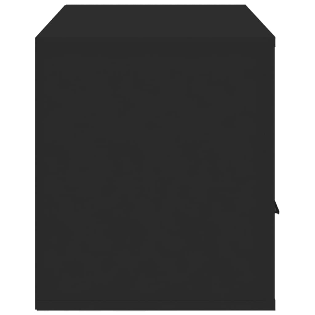 vidaXL Meuble TV Noir 100x35x40 cm Bois d'ingénierie