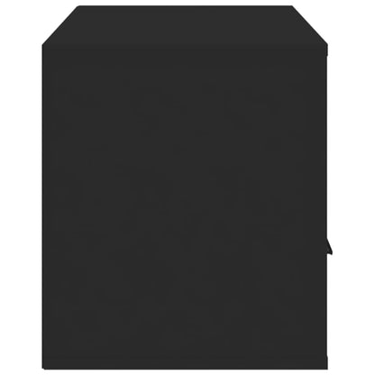 vidaXL Meuble TV Noir 100x35x40 cm Bois d'ingénierie