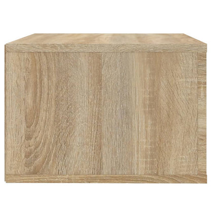vidaXL Tables de chevet murales 2 pcs Chêne sonoma 50x36x25 cm