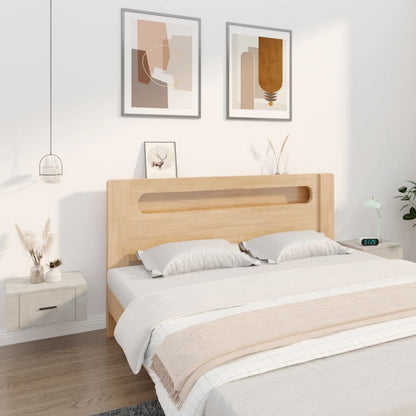vidaXL Wand-Nachttische 2 Stk. Betongrau 50x36x25 cm