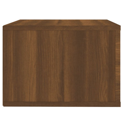 vidaXL Chevet mural Chêne marron 50x36x25 cm
