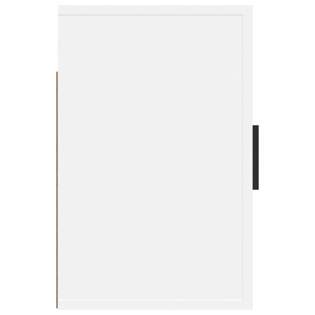 vidaXL Wand-Nachttische 2 Stk. Weiß 50x30x47 cm