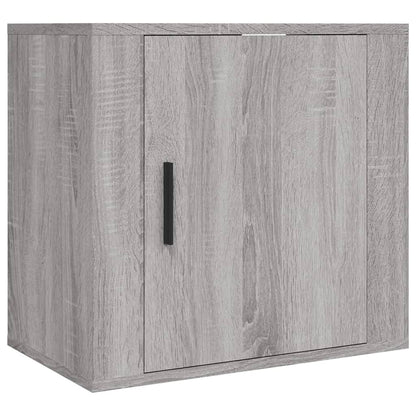 vidaXL Tables de chevet murales 2 pcs Gris Sonoma 50x30x47 cm