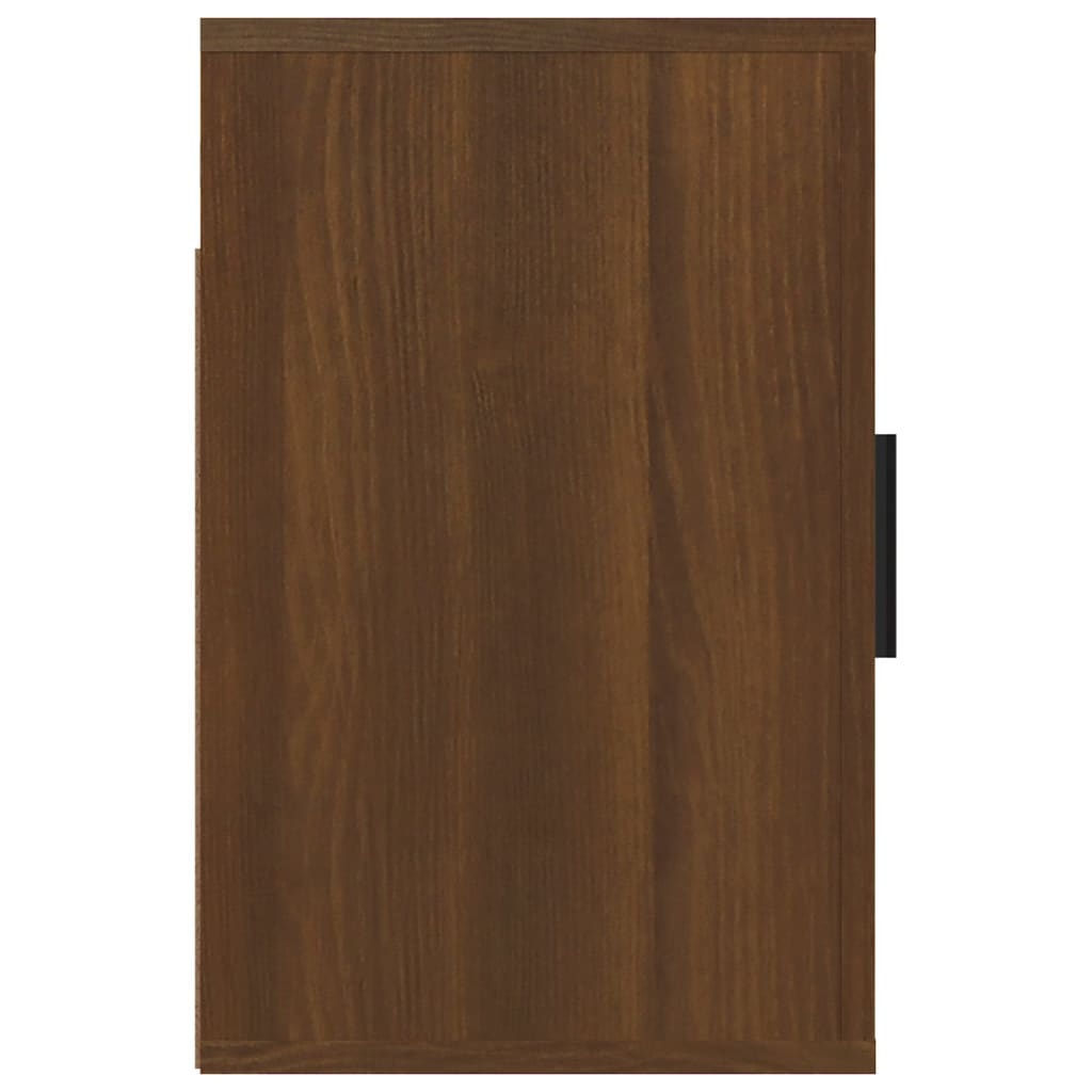 vidaXL Tables de chevet murales 2 pcs Aspect chêne marron 50x30x47 cm